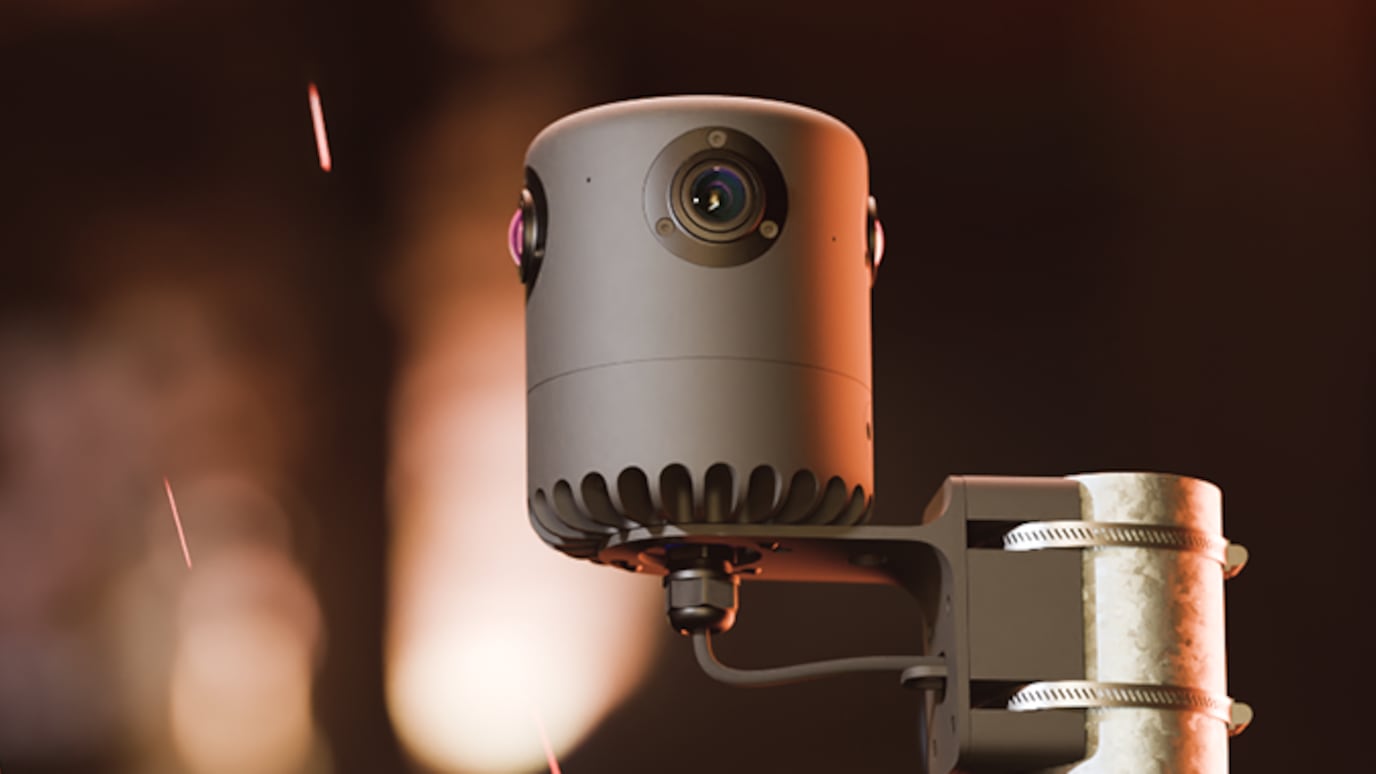 Introducing the world’s first 5G 360° camera for industrial and commercial applications