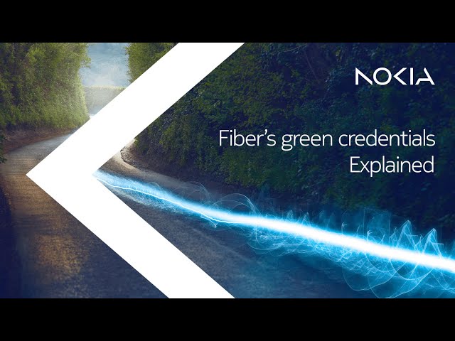 Watch Fiber broadband’s low energy consumption credentials on YouTube.