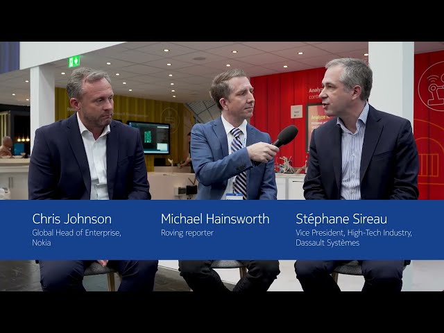 Watch Chris Johnson & Stephane Sireau (Dassault) say strong technology ecosystems drive Industry 4.0 #HM22 on YouTube.